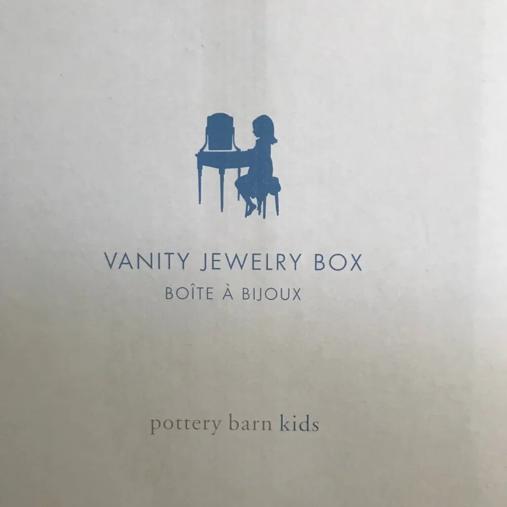 Pottery Barn Kids Jewelry Box White 10